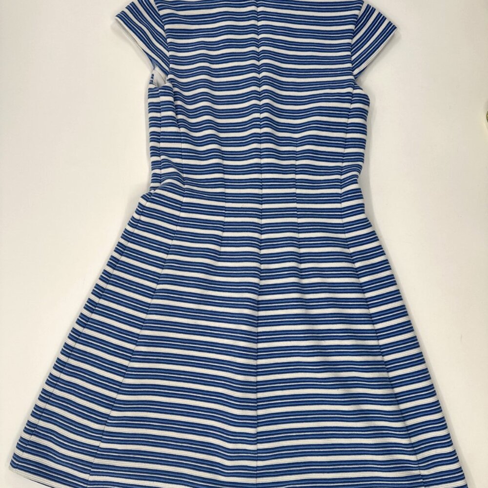 Lilly Pulitzer Dress Womens XS Blue Striped Ottoman Bree Stretch Casual Vacation - Picture 7 of 12